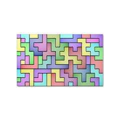 Colorful Stylish Design Sticker Rectangular (100 Pack) by gasi