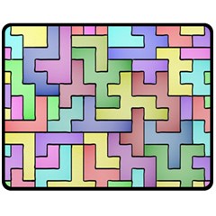 Colorful Stylish Design Fleece Blanket (medium) by gasi