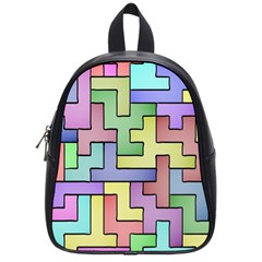 Colorful Stylish Design School Bag (small) by gasi