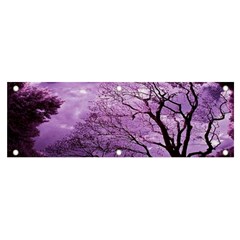 Violet Nature Banner And Sign 6  X 2 