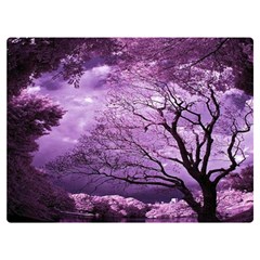 Violet Nature Double Sided Flano Blanket (extra Small)