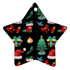 Christmas Pattern Ornament (star)