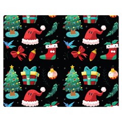 Christmas Pattern Flano Blanket (Medium)