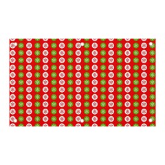 Festive Pattern Christmas Holiday Banner And Sign 5  X 3 