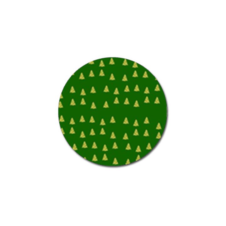 Green Christmas Trees Green Golf Ball Marker (10 pack)