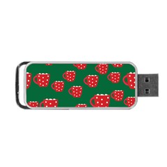 Christmas Coffee Portable Usb Flash (one Side) by designsbymallika