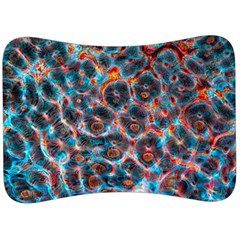 Fractal Black Texture Wallpaper Art Design Art Velour Seat Head Rest Cushion