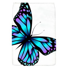 Blue And Pink Butterfly Illustration, Monarch Butterfly Cartoon Blue, Cartoon Blue Butterfly Free Pn Removable Flap Cover (s) by asedoi