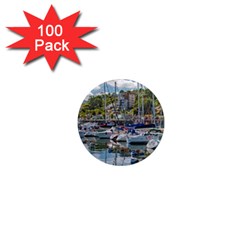 Piriapolis City Port, Maldonado, Uruguay 1  Mini Magnets (100 Pack)  by dflcprintsclothing