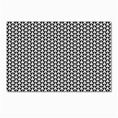 Abstract Background Pattern Geometric Postcards 5  X 7  (pkg Of 10) by Ravend