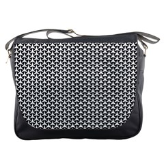 Abstract Background Pattern Geometric Messenger Bag