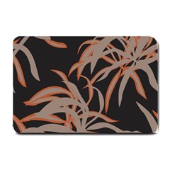 Leaf Leaves Pattern Print Small Doormat