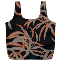 Leaf Leaves Pattern Print Full Print Recycle Bag (xl)