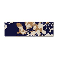 Abstract Flowers Background Pattern Sticker Bumper (10 Pack)