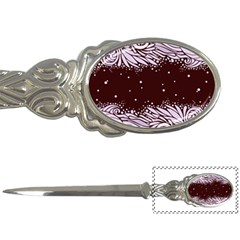 Ornamental Leaves Wallpaper Plants Letter Opener