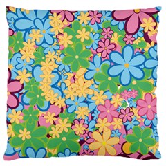 Flower Spring Background Blossom Large Cushion Case (one Side)