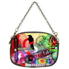 Social Media Interaction Woman Chain Purse (two Sides)