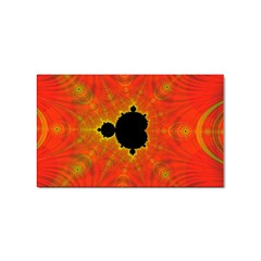 Fractal Mandelbrot Set Pattern Art Sticker Rectangular (10 Pack) by Ravend