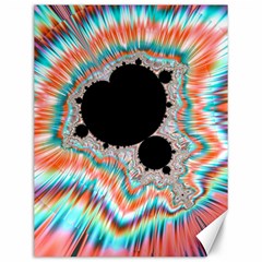 Fractal Abstract Background Canvas 12  X 16 