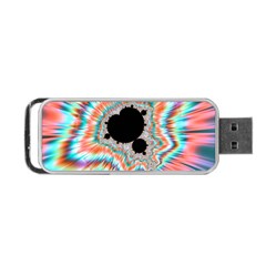 Fractal Abstract Background Portable Usb Flash (two Sides)