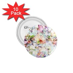 Dirt Puzzle Scrap Book Background 1 75  Buttons (10 Pack)