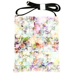 Dirt Puzzle Scrap Book Background Shoulder Sling Bag