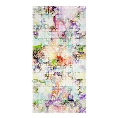 Dirt Puzzle Scrap Book Background Shower Curtain 36  X 72  (stall)  by Ravend