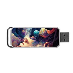 Quantum Physics Dreaming Lucid Portable Usb Flash (two Sides)