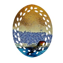 Abstract Painting Art Texture Ornament (oval Filigree) by Ravend