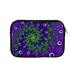 Fractal Spiral Abstract Background Apple Macbook Pro 15  Zipper Case by Ravend