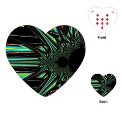 Art Pattern Abstract Design Playing Cards Single Design (heart)