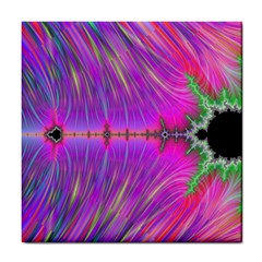 Fractal Fractals Abstract Art Tile Coaster