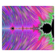 Fractal Fractals Abstract Art Double Sided Flano Blanket (small)