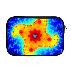 Fractal Starfish Mandelbrot Blue Apple Macbook Pro 17  Zipper Case