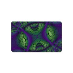 Fractal Abstract Art Pattern Magnet (name Card)