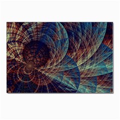 Fractal Abstract Art Postcard 4 x 6  (pkg Of 10) by Ravend