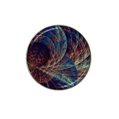 Fractal Abstract Art Hat Clip Ball Marker (10 Pack)