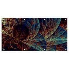 Fractal Abstract Art Banner And Sign 8  X 4 