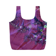 Fractal Math Abstract Abstract Art Full Print Recycle Bag (m)