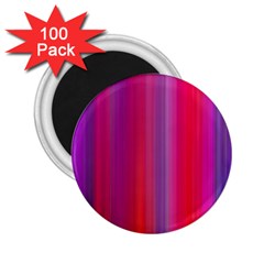 Multicolored Abstract Linear Print 2 25  Magnets (100 Pack)  by dflcprintsclothing