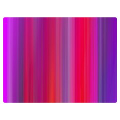 Multicolored Abstract Linear Print Double Sided Flano Blanket (extra Small) by dflcprintsclothing