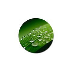 Green Water Leaf Golf Ball Marker