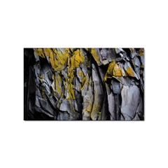 Rock Wall Crevices  Sticker Rectangular (100 Pack) by artworkshop