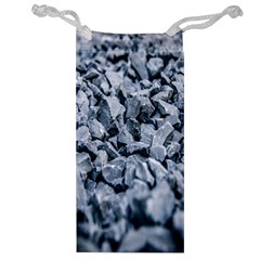 Rocks Stones Gray Gravel Rocky Material  Jewelry Bag by artworkshop