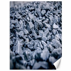 Rocks Stones Gray Gravel Rocky Material  Canvas 36  X 48  by artworkshop