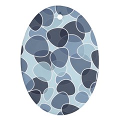 Sample Pattern Seamless Oval Ornament (two Sides)