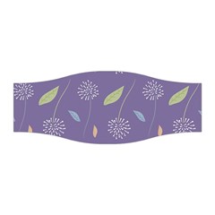 Seamless Pattern Floral Background Violet Background Stretchable Headband by artworkshop