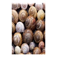 Snail Shells Pattern Arianta Arbustorum Shower Curtain 48  X 72  (small)  by artworkshop