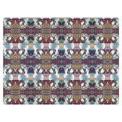 Multicolored Ornate Decorate Pattern Premium Plush Fleece Blanket (extra Small)