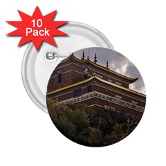 Buddhist Temple, Lavalleja, Uruguay 2 25  Buttons (10 Pack)  by dflcprintsclothing
